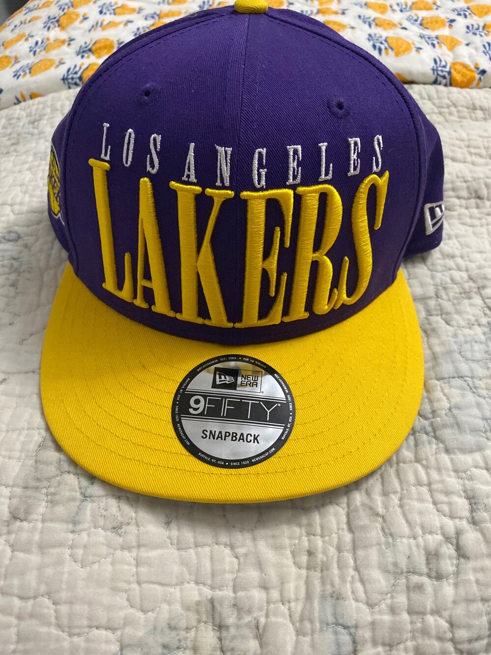 New era lakers 5950 snap back nwt hat
